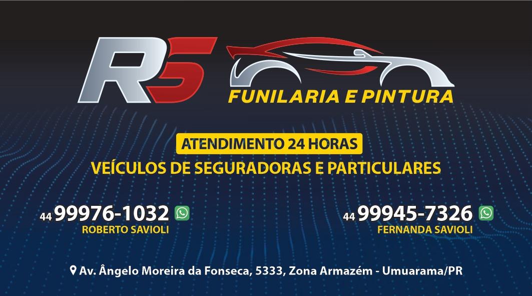 Logo da empresa RS Funilaria e Pintura
